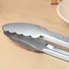 New Stainless Steel Barbecue Tongs Non-Slip Thickened Bread Tongs Lengthened Multifunctional Food Tongs Kitchen Gadgets