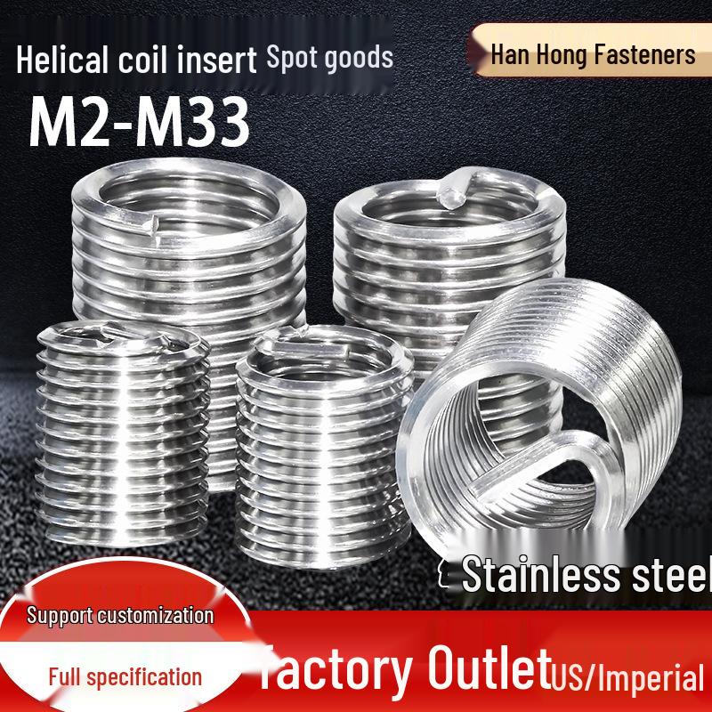 Stainless Steel Self-Tapping Threaded Sleeve Fastener M23468