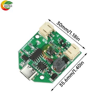 9V/12V Three/four Gears Speed Boost Motor Controller Stepless Speed Regulation Charging Handheld Fan Control Board Driver Module