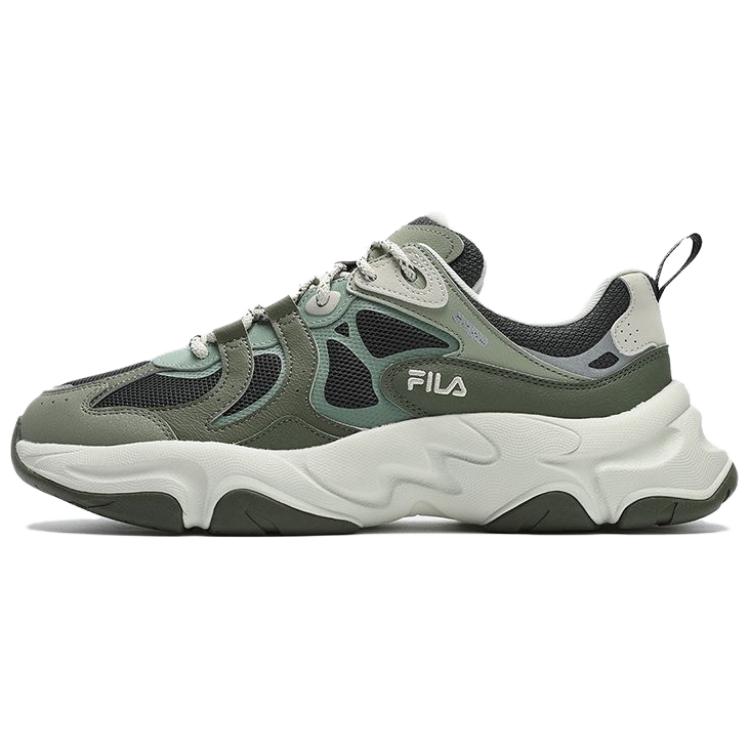Fila Mars 3 Lightweight Comfortable Durable Low-Top Dad Shoes Men Sneaker Green F12M432103FSL