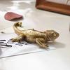 Gekko Wanddecoratie, Hars Kunst Wandsculptuur, Gouden Hagedis Hanger Figuur Voor Huis Kantoor Tuin Veranda Hek Boerderij