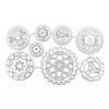 Round Shape Lace Carbon Steel Embossing Metal Cutting Dies Photo Album Decor Knife Mould DIY Scrapbooking