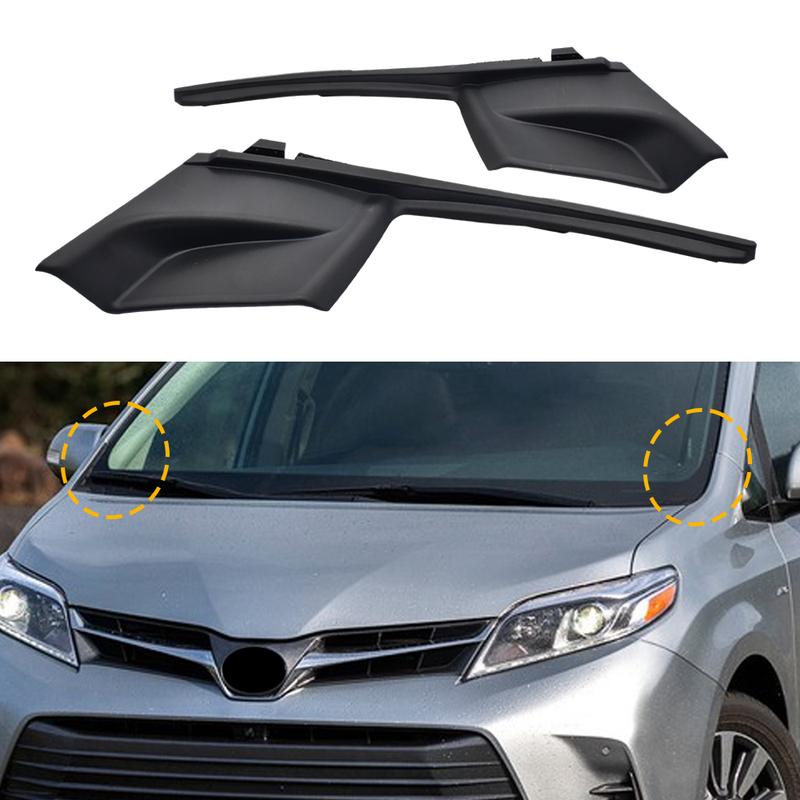 For Toyota Sienna 2011- Exterior Wiper Cowl Cover Panel - RH LH Outer Windshield Window Auto Part