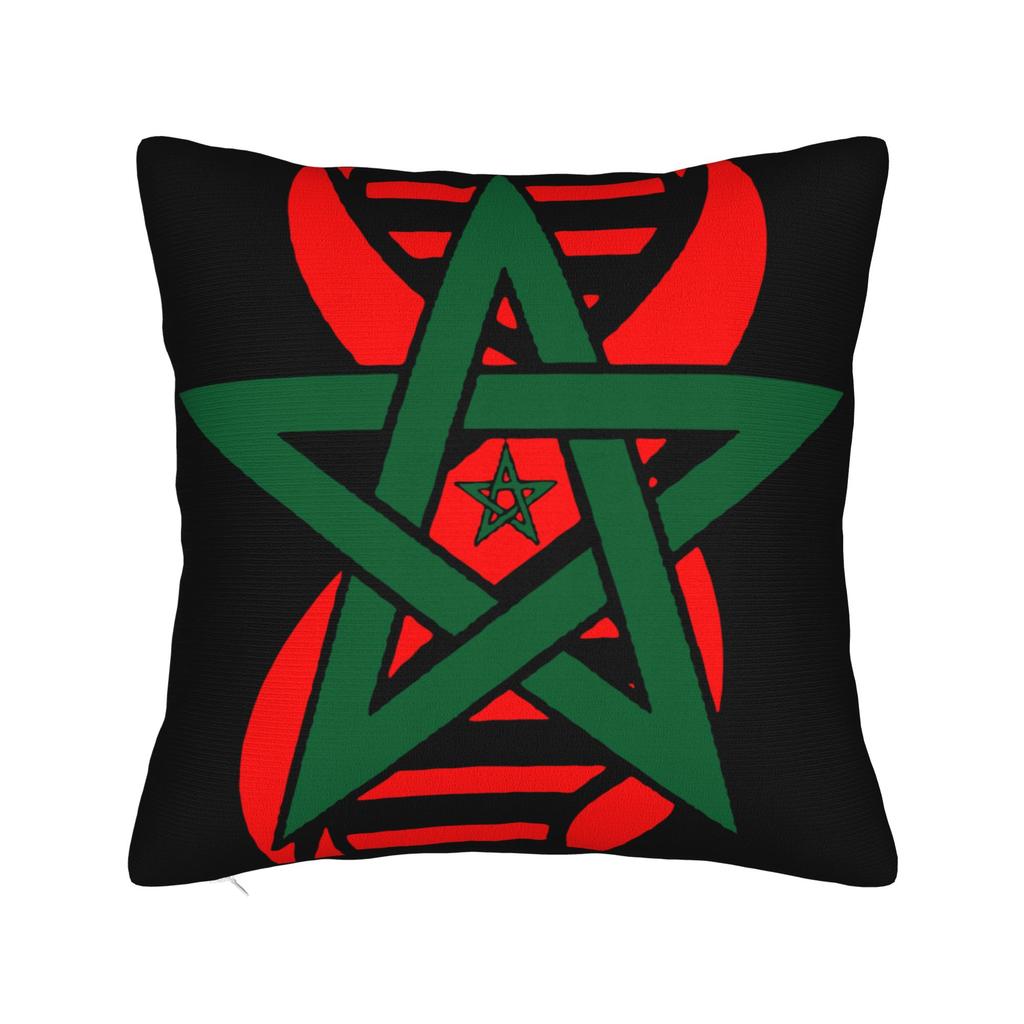 Moroccan Bloom Mandala Square Pillowcases Polyester Bed Car  Cushion Cover Creative Decor Pillow Cover 4545