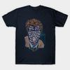 Men Black Print T-shirt The 10Th Doctor No-Cut Transfer Paper Print Cotton Tshirt