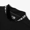 New Era SS25 Logo Short Sleeve Mock Neck Slim Fit T-Shirt Unisex Tops Black 14538641