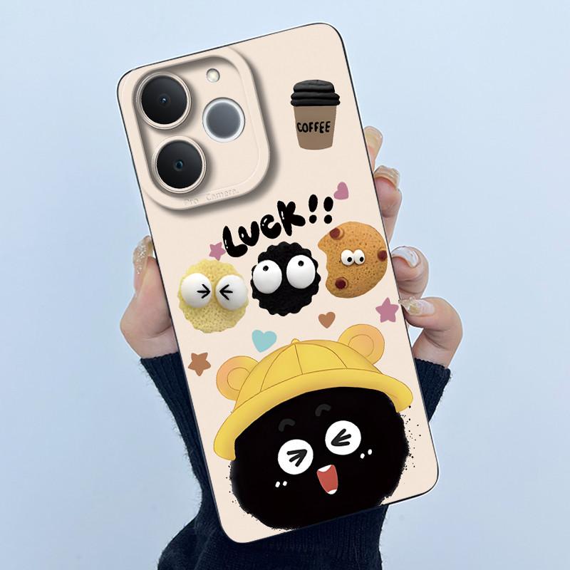 Casing For Realme Note 70 70T Phone Case Quality Soft Silicone Panda Sweet Girls Back Cover For Realme Narzo 80 Lite 4G Bumper