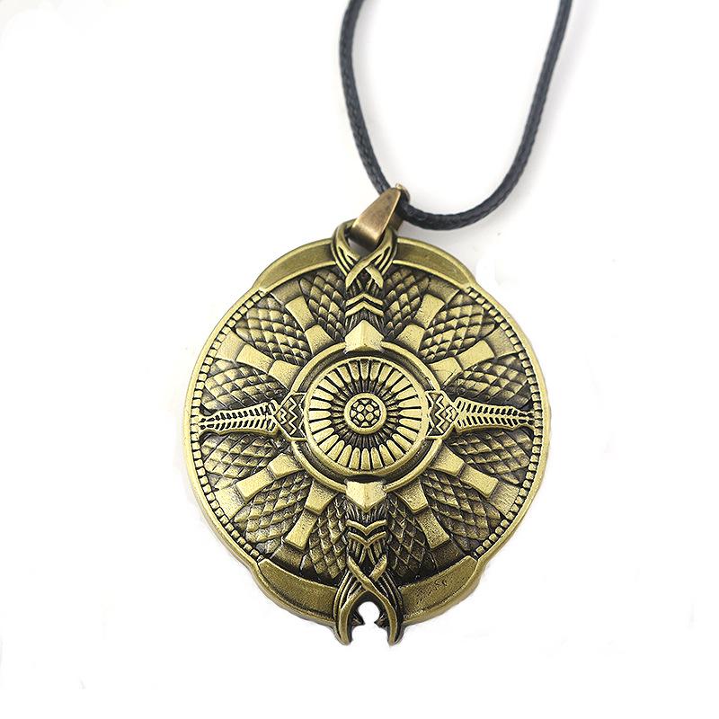 

God of War 5 Kratos Chaos Blades Greatsword Axe Keychain Pendant OPP Packaging