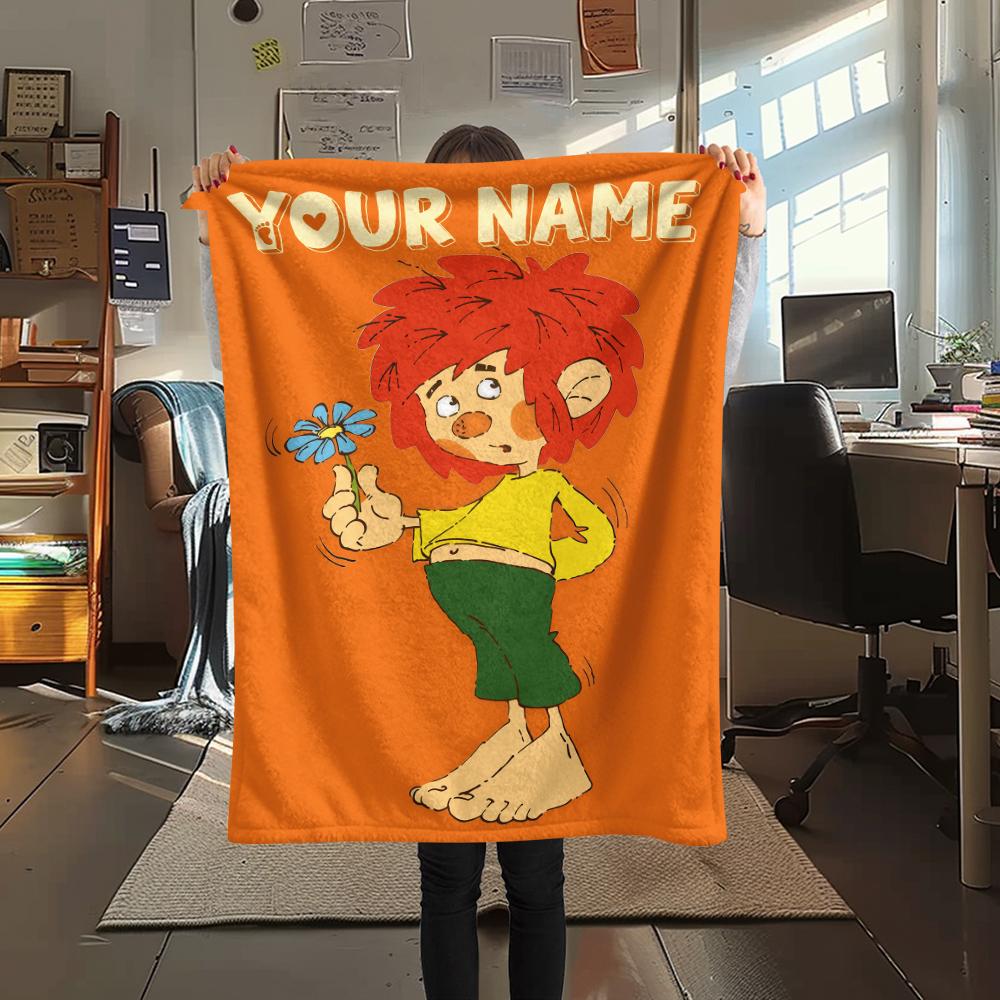 1PC Custom Name Meister Eder Patterned Flannel Blanket Suitable For All Seasons for Home Decor Warmth and Comfort Gifts Holiday Present_xia
