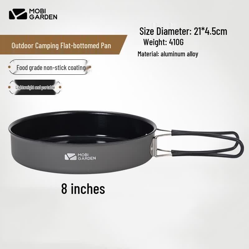MOBIGARDEN Jiyan 8-inch Portable Camping Frying Pan