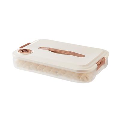 Dumpling Storage Box Freezer Box Refrigerator Frozens Dumplings Multi-layer Food Grade Wontons Box Household Dumpling Quick-frozen Crisper