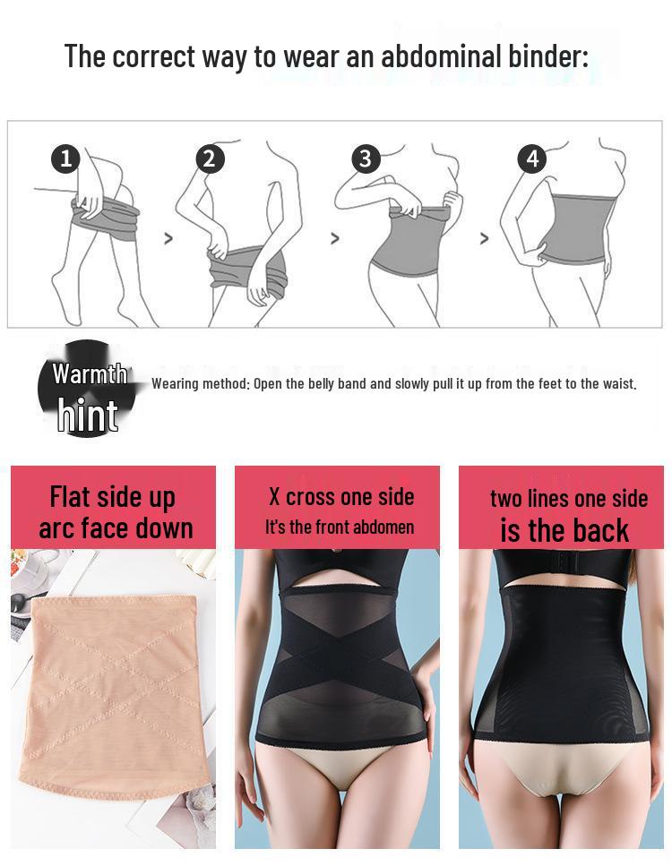 Women's Postpartum Slimming Abdominal Waist Trainer Belt
