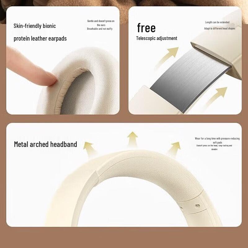 Weiwo Elite Foldable Wireless Over-Ear Headphones