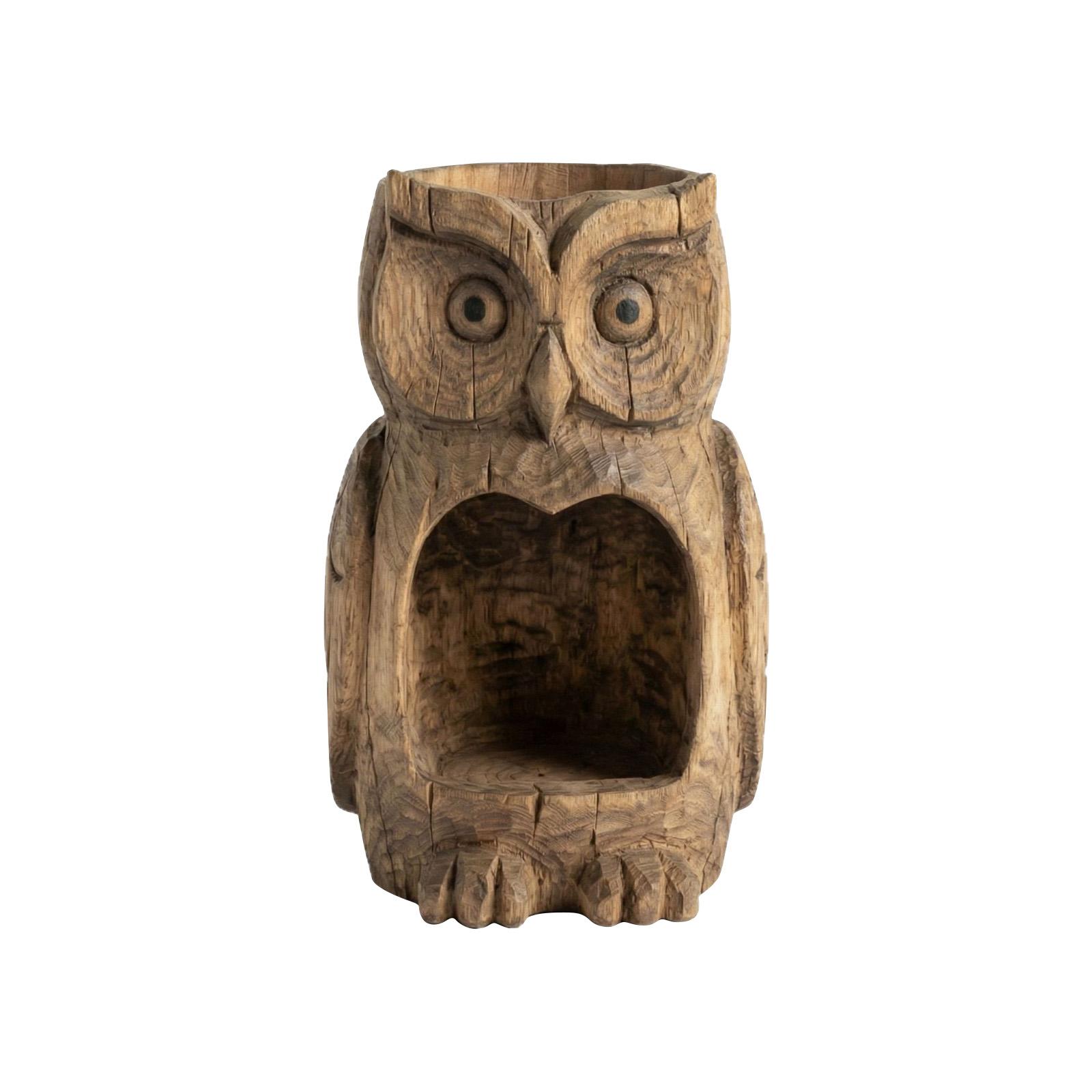 

Outdoor Garden Bird Feeder Statue, Mysterious Natural Art Hanging And Tabletop Ornament, Suitable For Patios And Terraces. One Size