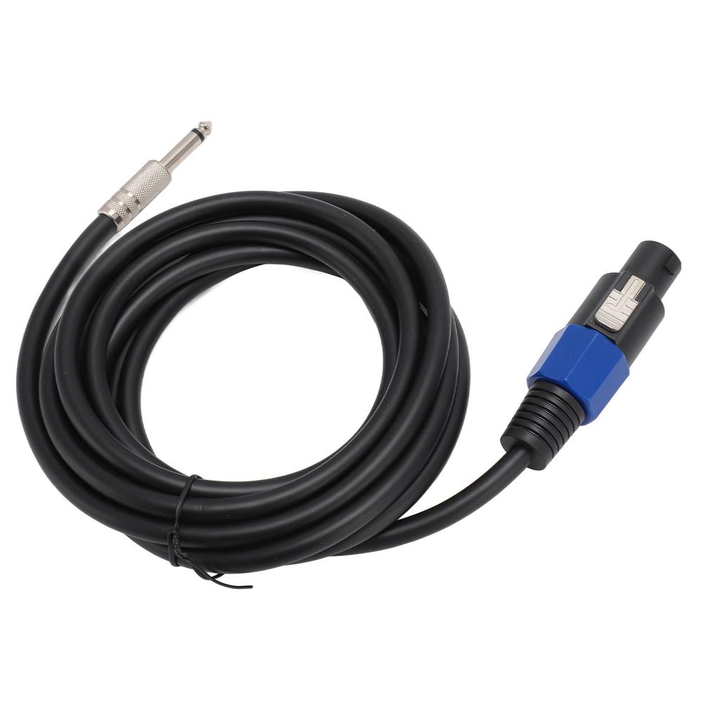 1 4 Inch Male Speaker Cable Professional Plug and Play Speaker Extension Cable for Stage Monitors Subwoofers