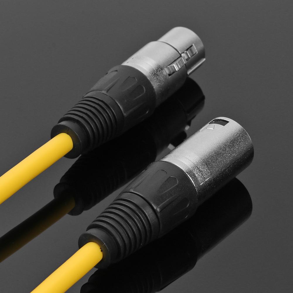 1m Shielded 3Pin XLR Male To XLR Female Mic Microphone Audio Extension Cable