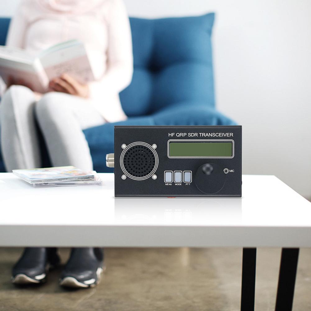 

8-диапазонный КВ QRP SDR трансивер USDX USDR SSB/CW трансивер Встроенный аккумулятор КВ радиолюбительское радио с микрофоном Коротковолновый трансивер Зарядное устройство spain