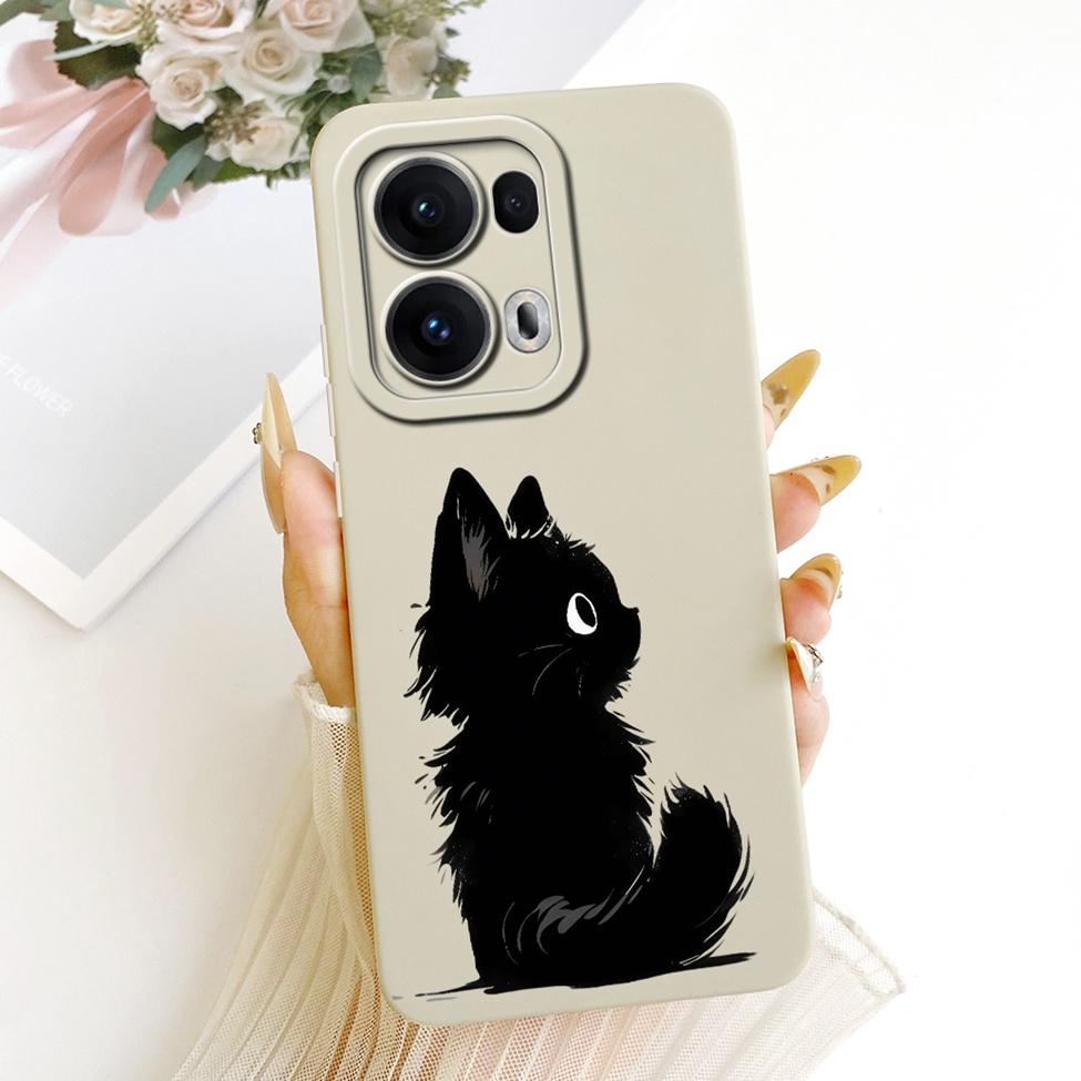 For Oppo Reno 13 Pro Case Silicone Luxury Fashion Cool Kawaii Cute Painted Cover For Oppo Reno13 Pro CPH2697 PKK110 Casing