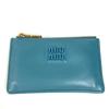 5MB060 Logo Wallet Coin Case Blue