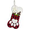 Antler Bones Christmas Stocking & Ornament Gift Bag for Tree Decorations & Candy Gifts