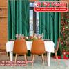 Set Of 2 Flat Printing Curtains Without Rod Mystic Forest Christmas Holiday Digital Versatile Polyester Curtain Made