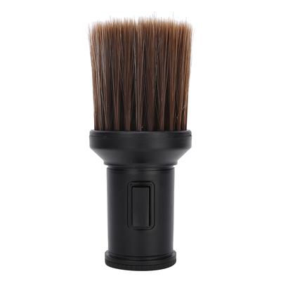 Escova Multifuncional para Varrer Cabelos Quebrados, Pincel para Limpar Pescoço, Pincel para Barbear Barba para BarbeariaPreto