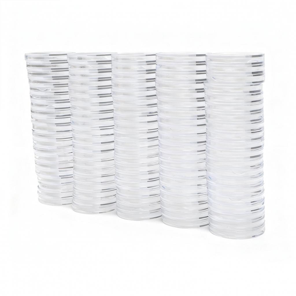 Collector's Choice 100 ks Průhledné kapsle na mince Průměr 35 mm