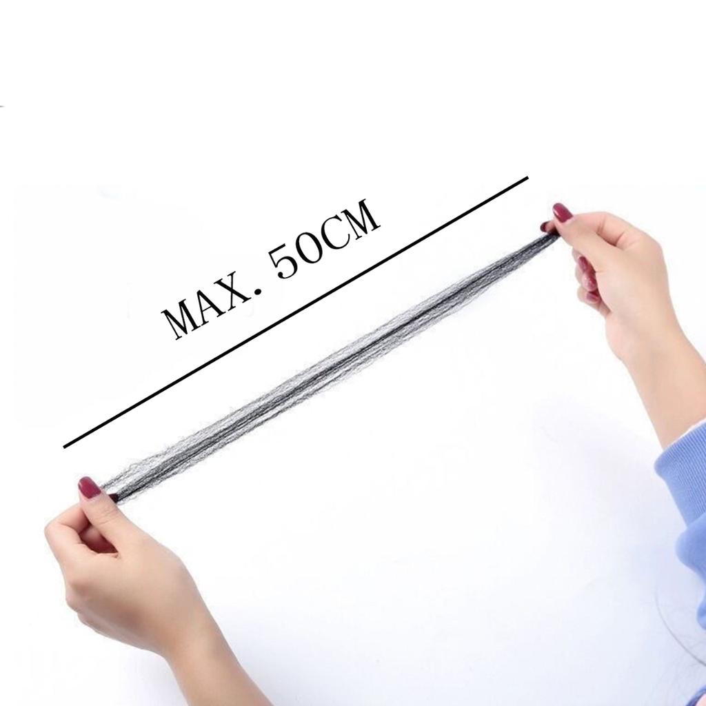 20Pcs/Lot Durable Nylon Hair Net For Bun Hair Hair Style Tool Black Coffe Beige Brown White Gold Hair Net For Wigs Mesh