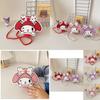 Cute Cartoon Mini Shoulder Bag For Girls Lightweight Breathable Pu Kids Backpack
