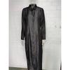 Women's Denim Maxi Dress Tencel Linen Cotton Blend Polo Collar Button Down Long Sleeve Casual Dress With Pockets