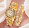 Wrist Watch Women'S Watch Women'S Diamond-Encrusted Small Dial Bracelet Women'S Quartz Watch Fashion Women'S Watch