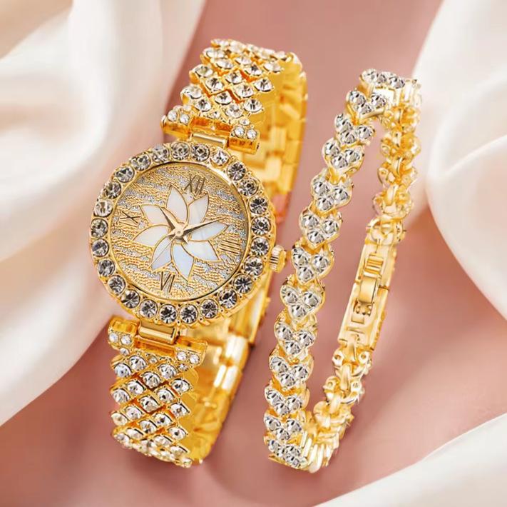 Wrist Watch Women S Watch Women S Diamond-Encrusted Small Dial Bracelet Women S Quartz Watch Fashion Women S Watch large price