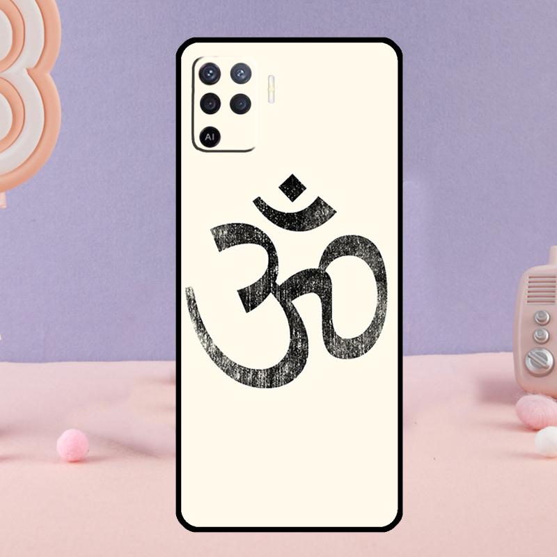 OM Yoga GOA Zen Symbol Phone Case For Oppo A80 A60 A40 A94 A54 A98 A78 A18 A38 A58 A16 A76 A96 A17 A77 A74 A57S A15