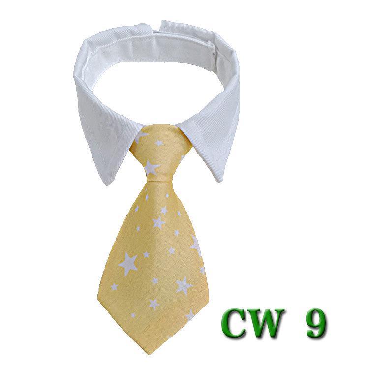 Striped Bow Tie Collar and Scarf for Dogs