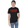 Stranger Things Retro Drippy Logo Unisex T-Shirt S-5XL, Black