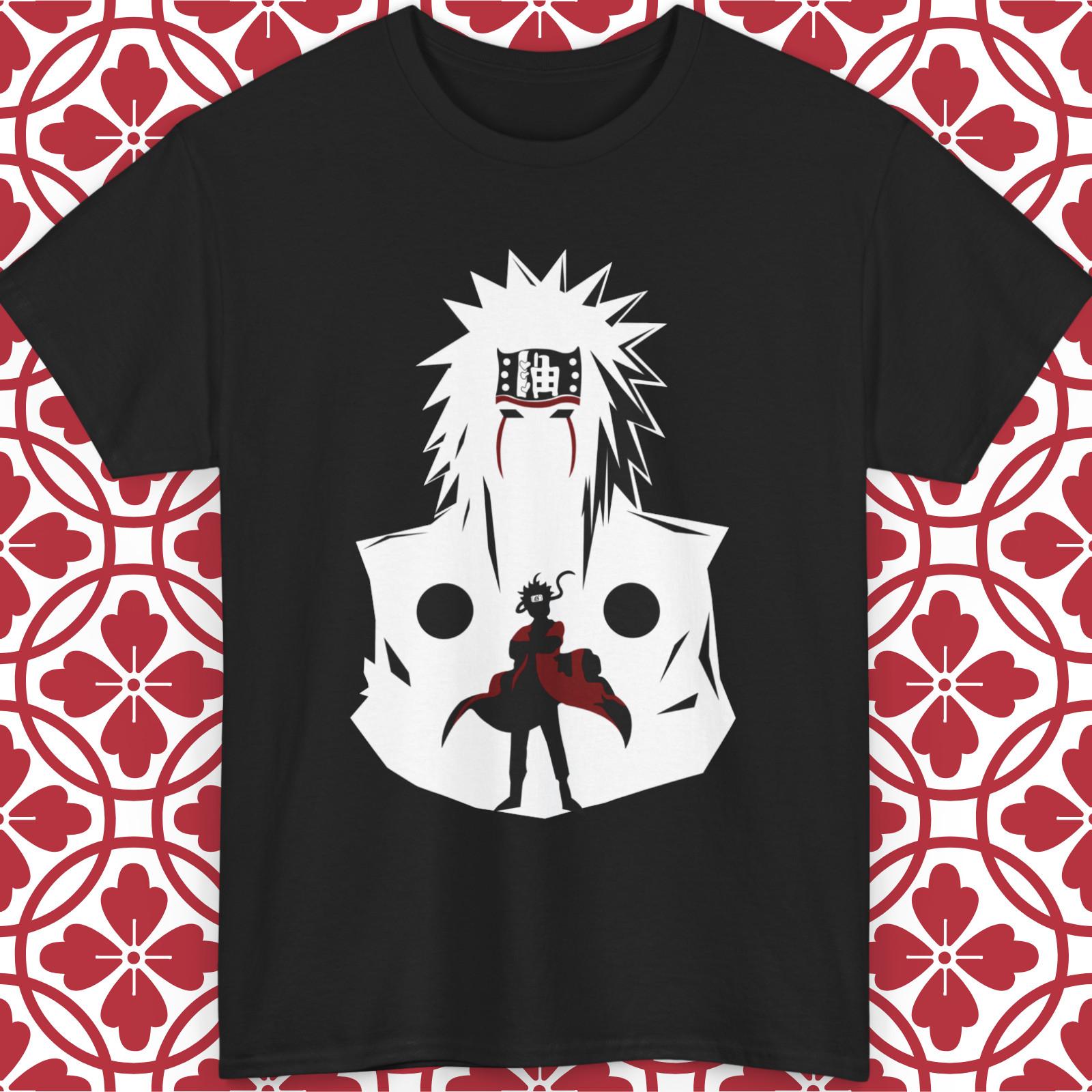 

Jiraiya T-Shirt Mens Womens Tees Top Naruto Uzumaki Shippuden Anime Unisex All Sizes Gift Cool M