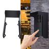 Doorbell Rain Cover Cold Rolled Steel Weatherproof Anti Glare Protective Door Bell Cover