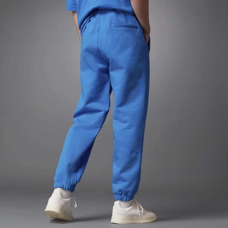 Adidas Originals Blue Version Collection Knitted Sweatpants Men's Blue Moderate Cuffed Pants H33460