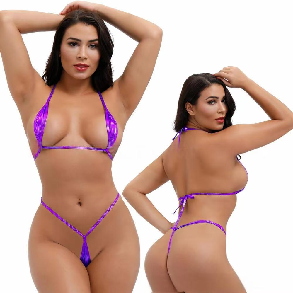 Porno Sex Babydoll Womens Sexy Exotic Lingerie Underwear One-piece Monokini Swimsuit Micro Thong Erotic Teddy Lingerie Bodysuit