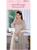 Gray Stand Collar Chinese Bridesmaid Dress 2024 Autumn/Winter - Petite Super Fairy Sisterhood Gown