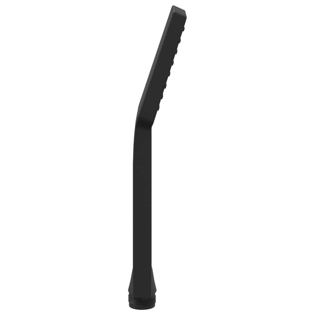 Shower Head Set Black 150 cm Stainless Steel