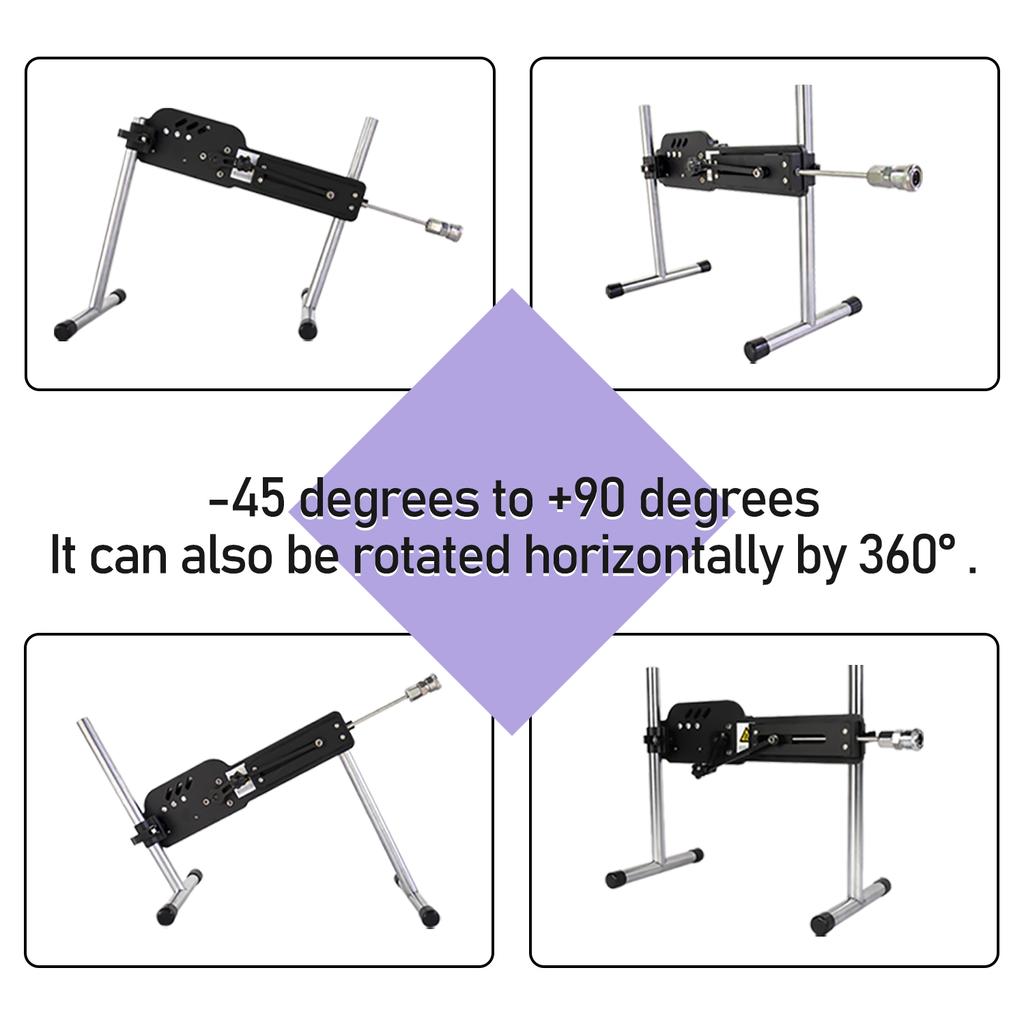 Female Products Masturbation Machine Simulates Rear Orgasm Fully Automatic Insertion Telescopic Remote Control Gun for Men and Women