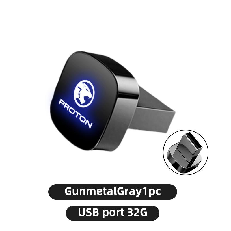 Car Accessories 32/64GB USB/Type-c Flash Drives Mini Memory Stick Plug For Proton Exora Iriz R3 Wira Saga Satria Magma X50 V6 X7