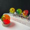 Colorful Crystal Ice Crack Ball Ornament for Fish Tanks and Fountains