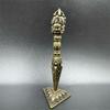 Tibetan Nepalese Brass Three Sided Phurba Ritual Vajra Sacred Home Altar Ornament Table Decor For Spiritual Seekers