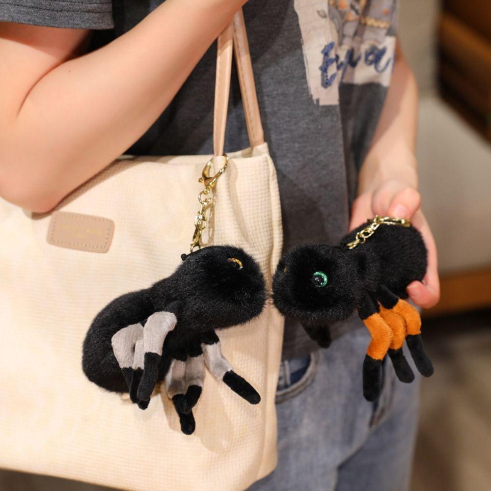 PP Cotton Lilttle Ant Plush Keychain Lifelike Ant Plush Doll Animal Stuffed Pendant  Home Decor