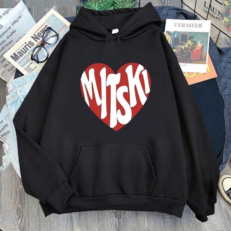 

Толстовка с капюшоном Mitski Bury Me At Makeout Creek PRINT Музыкальный исполнитель Инди-музыка Be The Cowboy Nothing Свитшоты унисекс с длинными рукавами и капюшоном