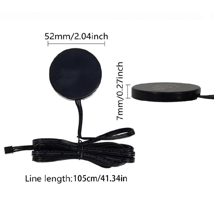 Modern Touchless Hand Sensoring Light Switches Water Resistant Hand Sweeping Sensoring Switches ABS Controllers for  Wet Areas