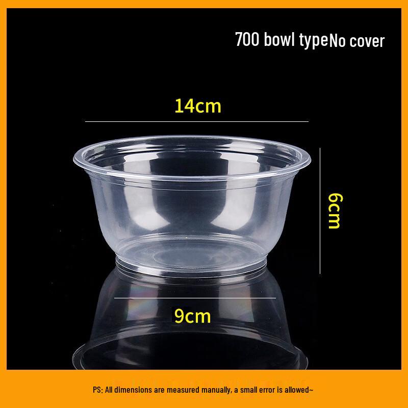 Thickened Disposable Plastic Bowls