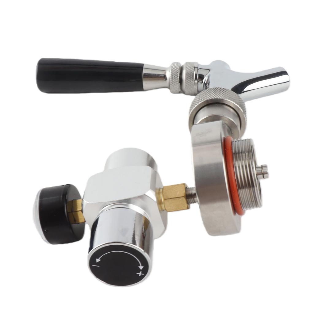 Stainless Steel Beer Spear Faucet Tap Dispenser Kit for 2L 3.6L 4L Mini Keg Beer Growler